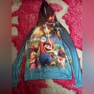 Super Mario Graphic Hoodie for Men